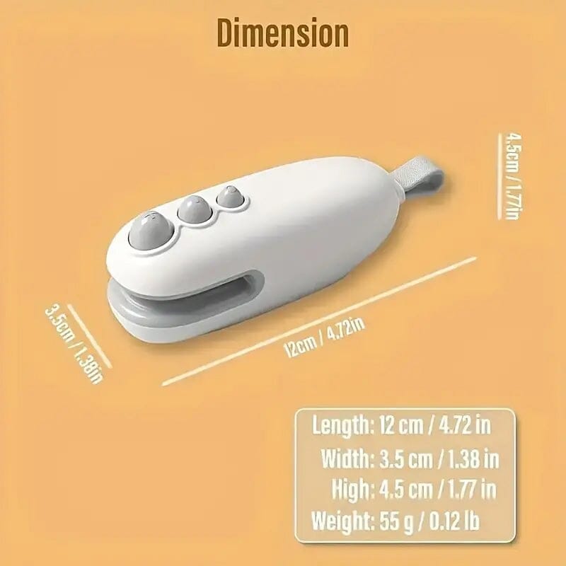 Mini Portable Sealer with Magnetic Suction