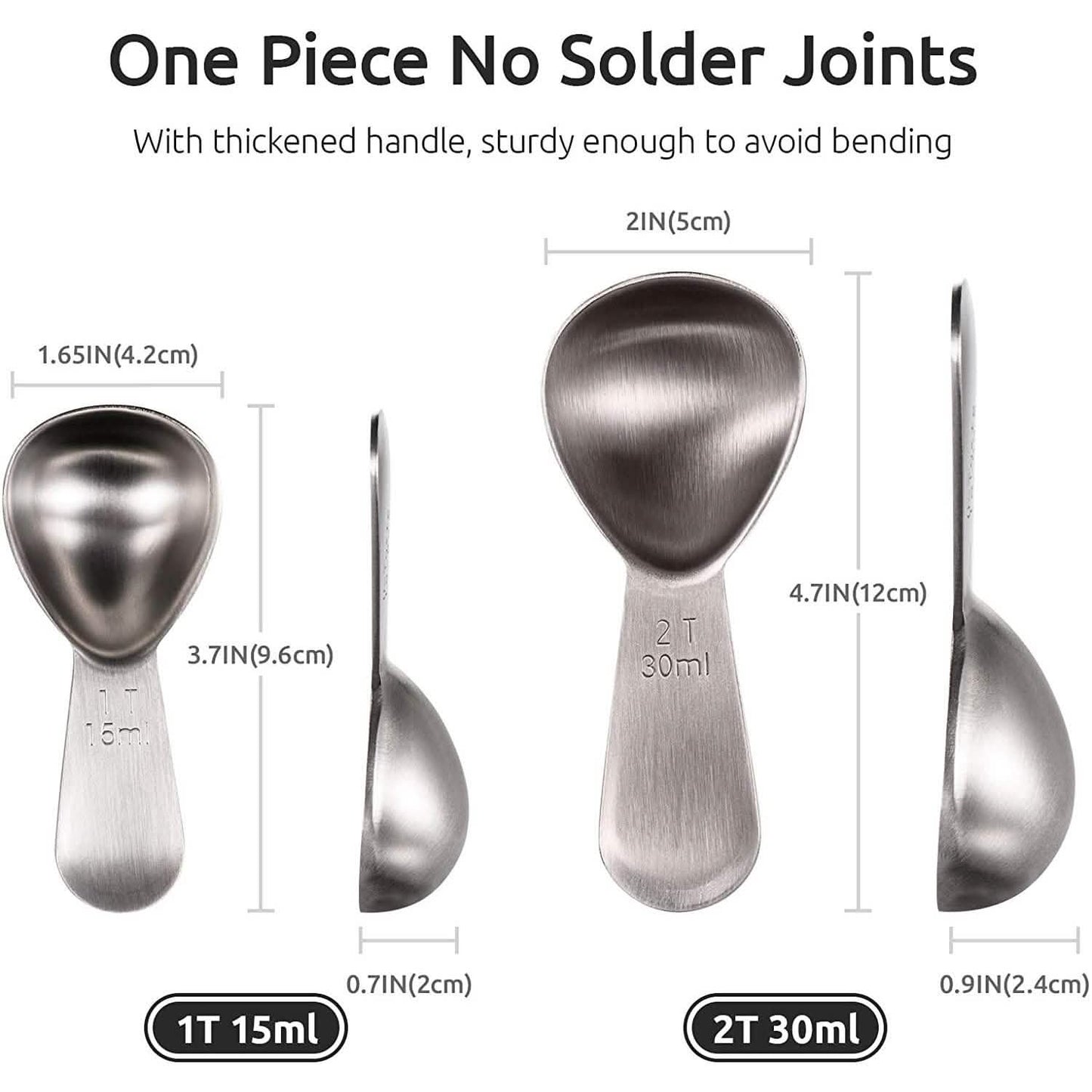 Stainless Steel Measuring Coffee Scoop