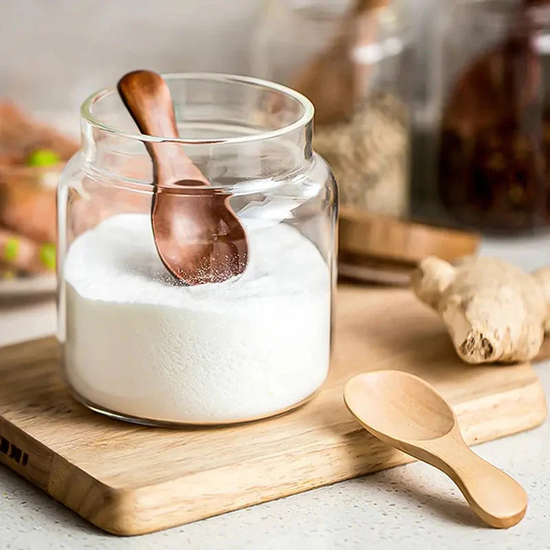 10-Pieces: Mini Wooden Spoons