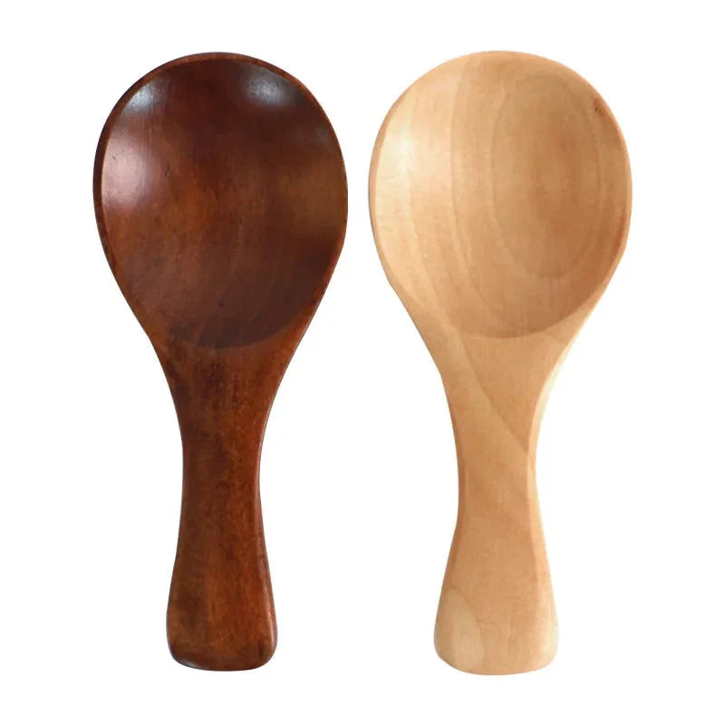 10-Pieces: Mini Wooden Spoons