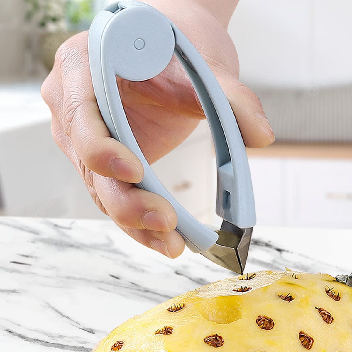 Fruit and Vegetable Stem Remover Strawberry Tomato Potato Pineapple Carrot Huller Corer Tweezers Tool Kitchen Gadget