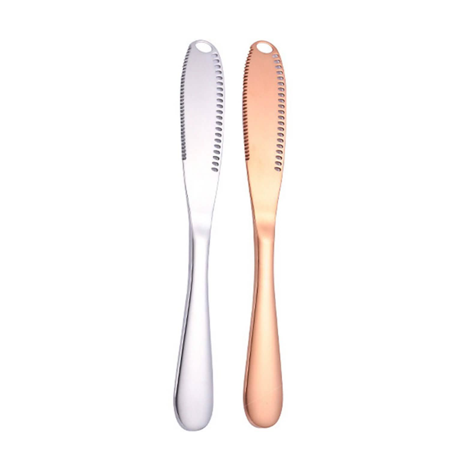 Stainless Steel And Copper Butter Spreader Cutter Slicer Knife