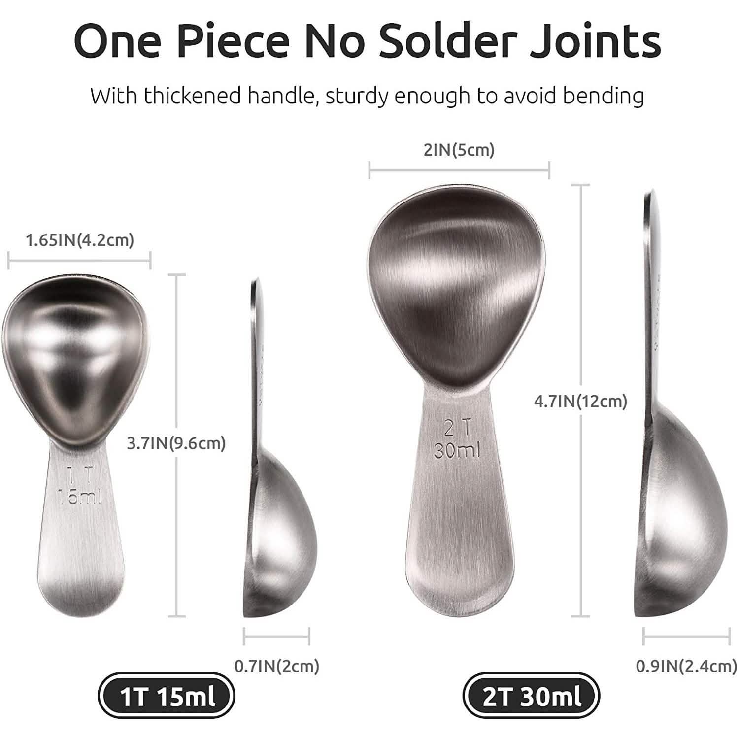 Stainless Steel Measuring Coffee Scoop