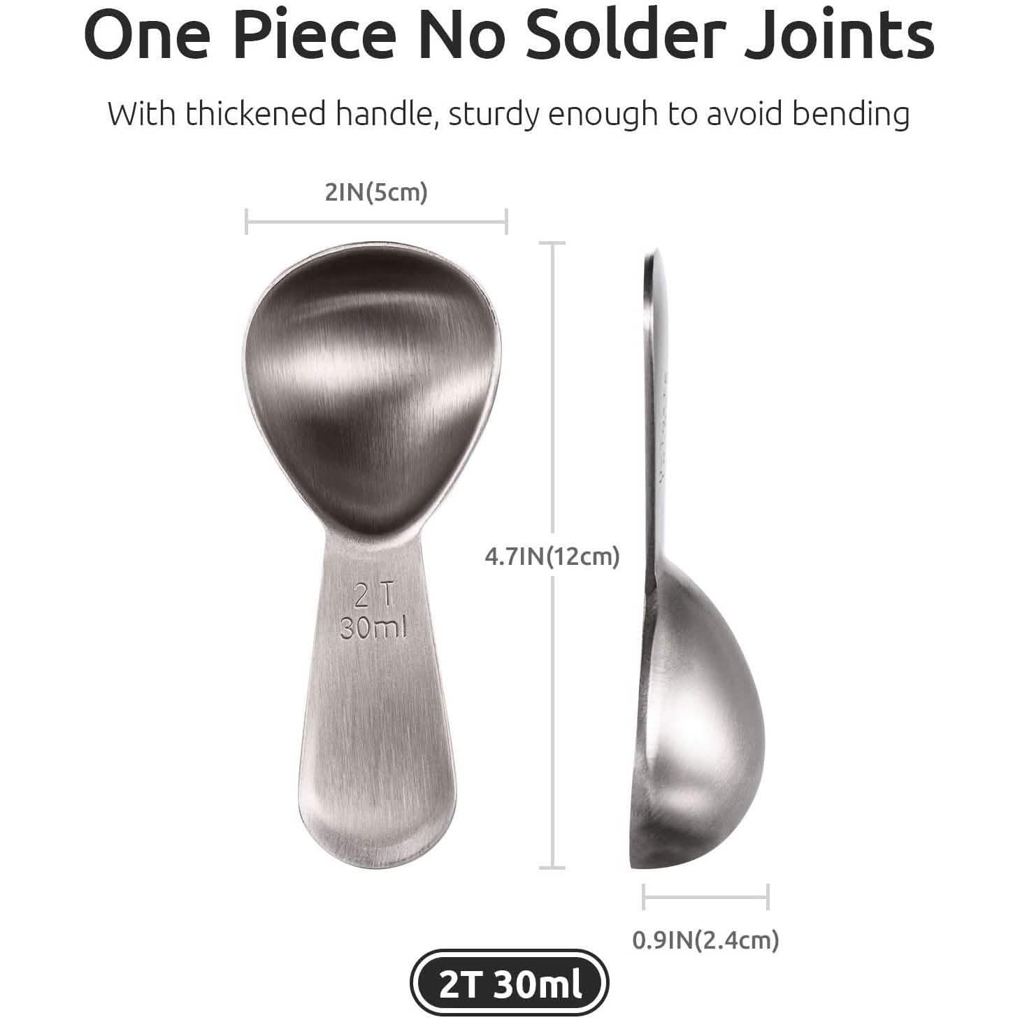Stainless Steel Measuring Coffee Scoop