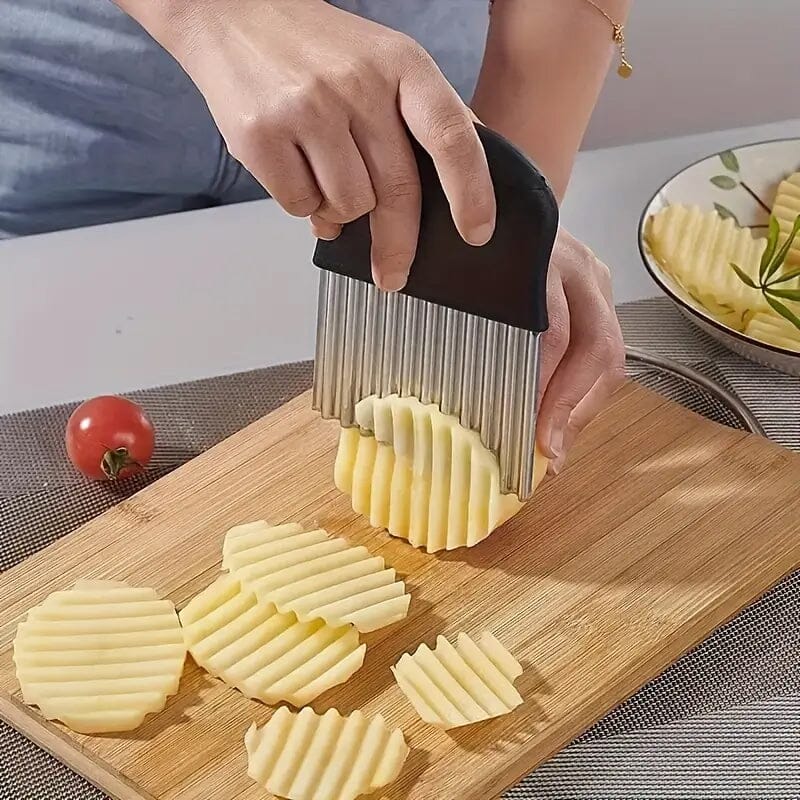 Stainless Steel Versatile Crinkle Cutter